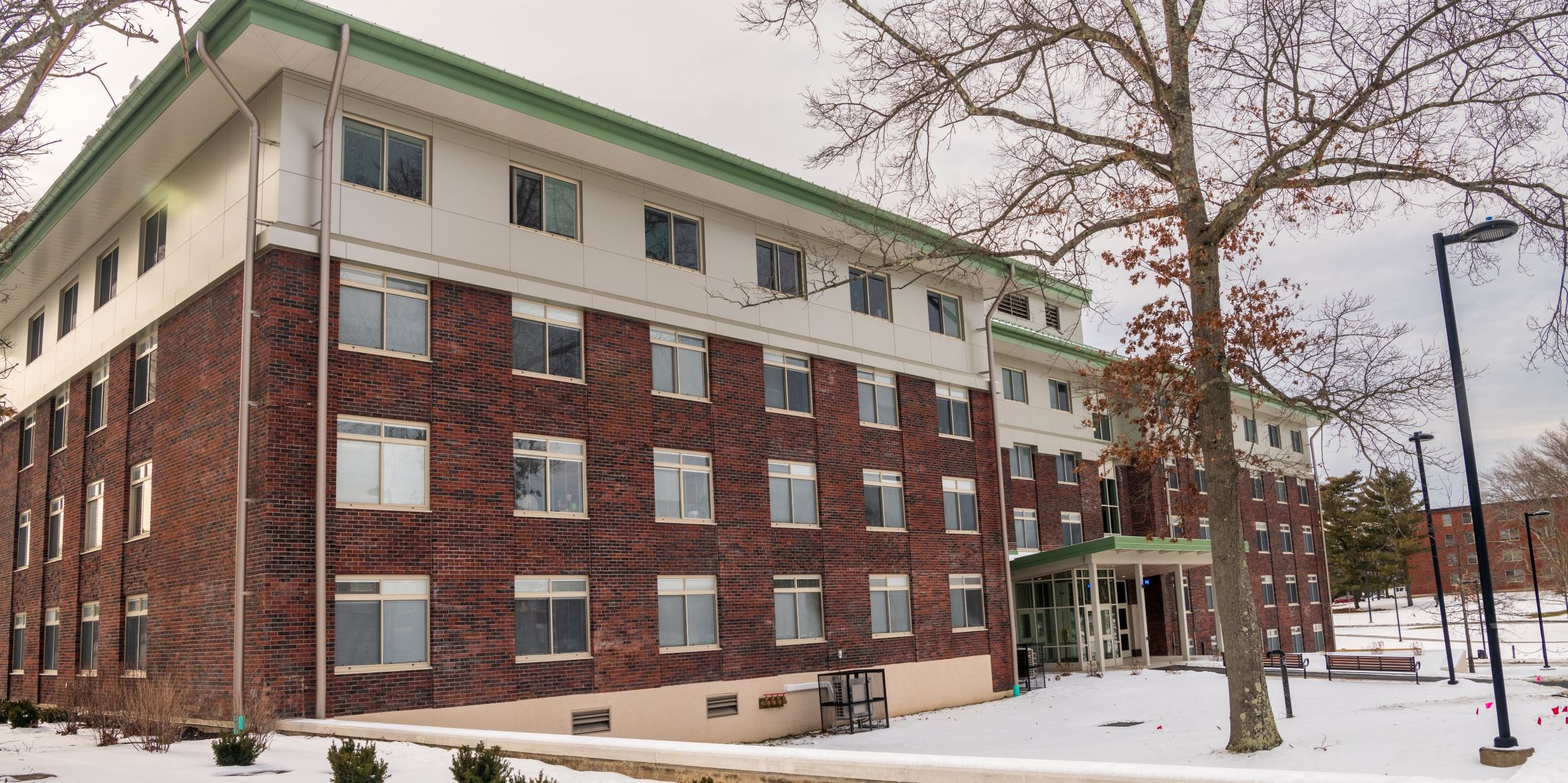 Awosting Hall @ SUNY New Paltz exterior